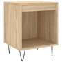 Voir la diapositive 4 : VIDAXL Tables de chevet 2 pcs chene sonoma 40x35x50 cm bois ingenierie