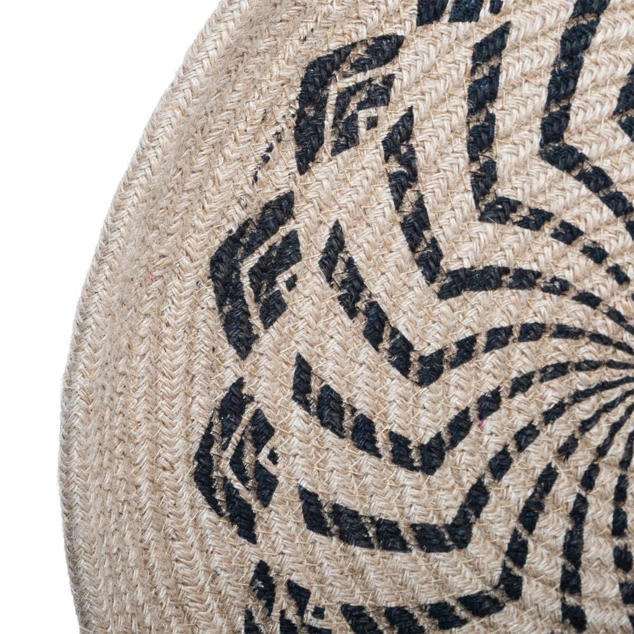 Voir la diapositive 4 : ATMOSPHERA Lot de 2 décorations murales jute  panier  48cm naturel