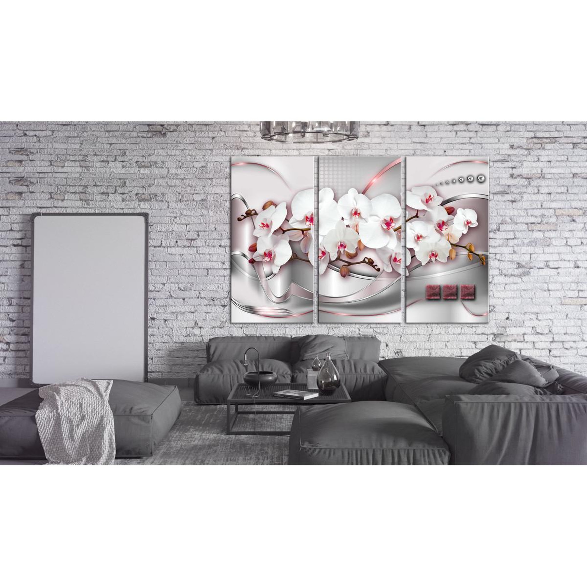 Voir la diapositive 2 : Paris Prix Tableau imprimé  wonderful orchids i