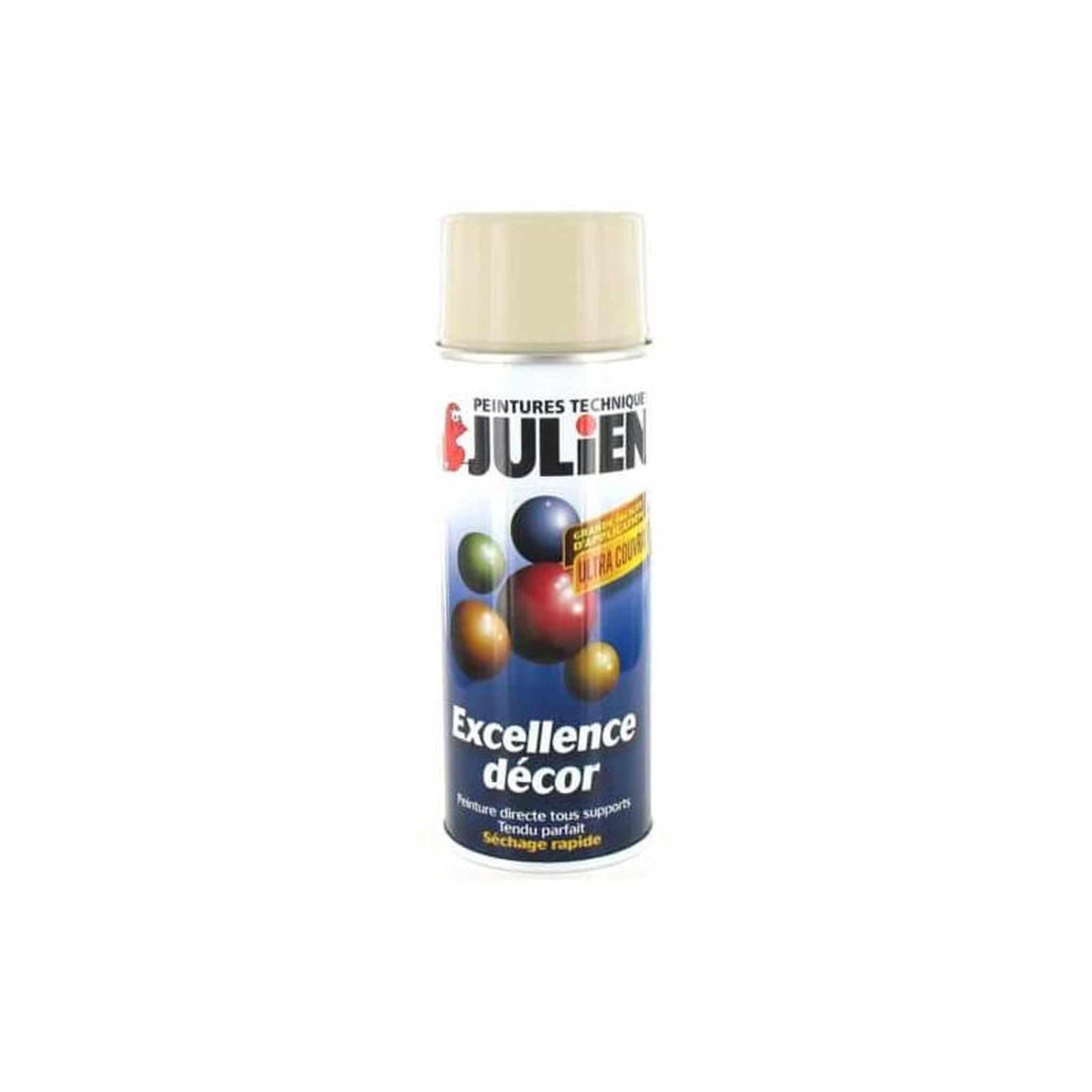 Julien Peinture aérosol Julien ivoire 400ml Ral 1015