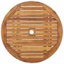 Voir la diapositive 5 : VIDAXL Ensemble a manger de jardin pliable 3 pcs Bois d'acacia solide