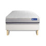 Voir la diapositive 2 : ACTISOM Ensemble matelas 90x200 ACTIFLEX SOFT 3zones de confort + sommier KIT blanc