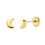 L'ATELIER D'AZUR Boucles d'Oreilles  Or 18 Carats 750/000  Jaune - Lunes