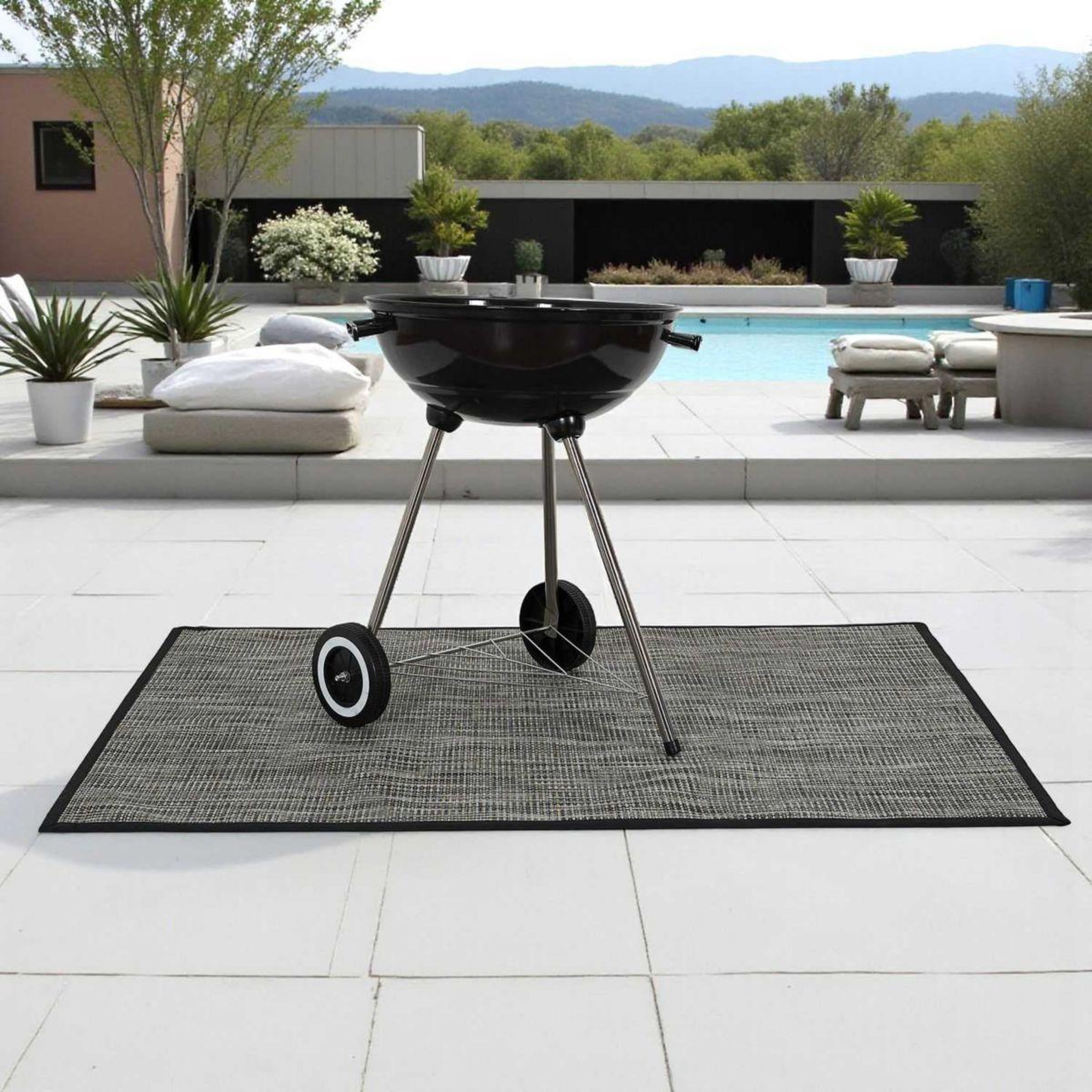 Voir la diapositive 5 : The Home Deco Factory Tapis barbecue tapis de barbecue 100x120cm m12 hdo6084
