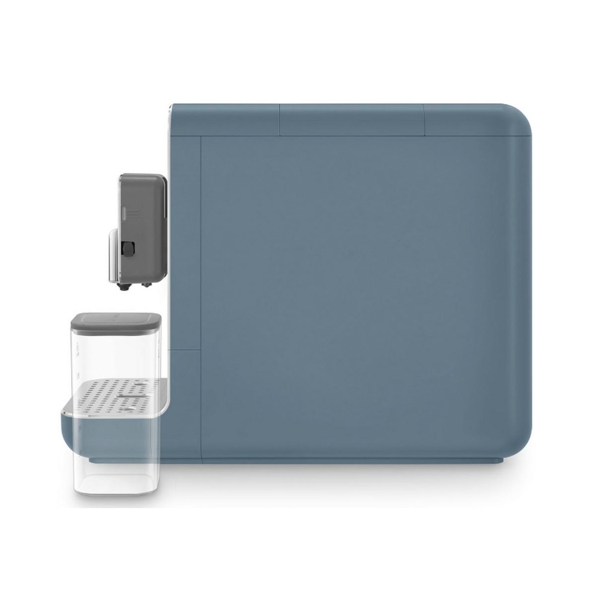 Voir la diapositive 2 : SMEG Expresso broyeur bleu orage - bcc13sbmeu