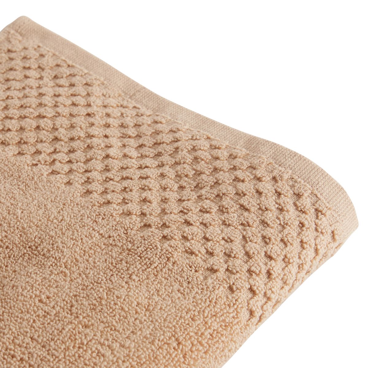 ACTUEL Drap de de bain uni en coton qualité zéro twist  500 g/m²