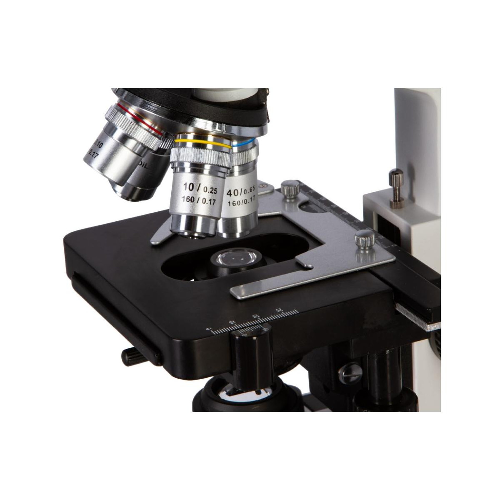 Voir la diapositive 4 : Bresser Microscope trinoculaire  Researcher 401000x