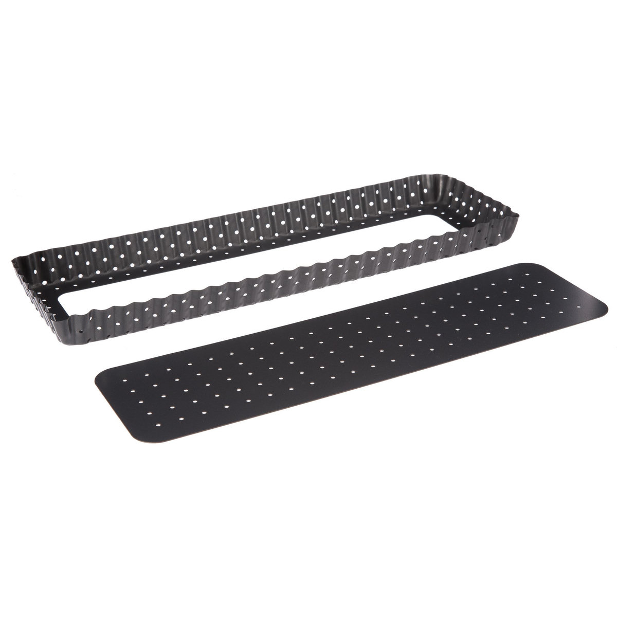 Moule à tarte rectangulaire 35 x 11 cm