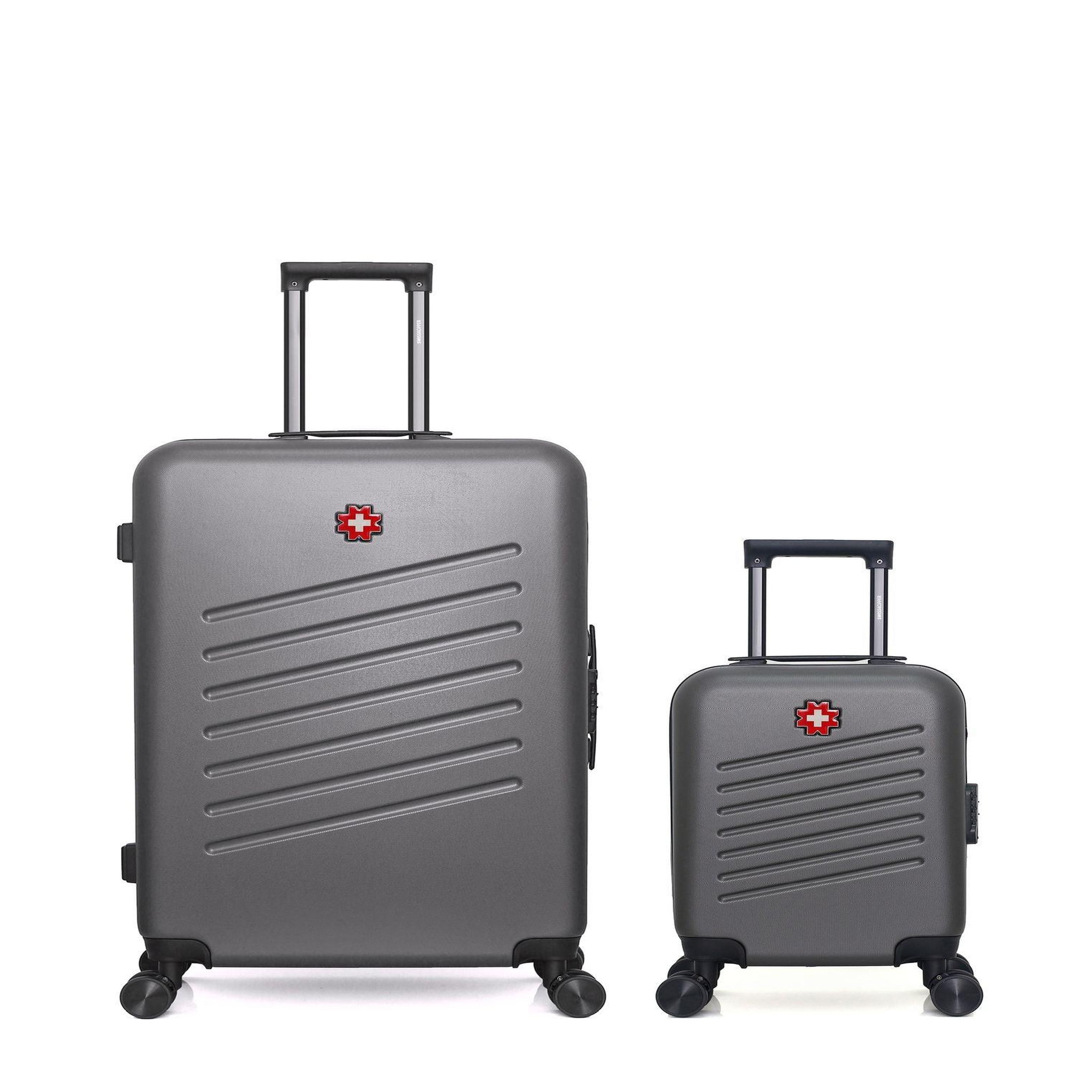 SWISS KOPPER Swiss kopper - lot de 2 - valises grand format et cabine xxs zurich