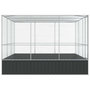 Voir la diapositive 5 : VIDAXL Voliere argente 311x307x212 cm acier