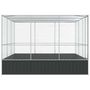 Voir la diapositive 5 : VIDAXL Voliere argente 311x307x212 cm acier