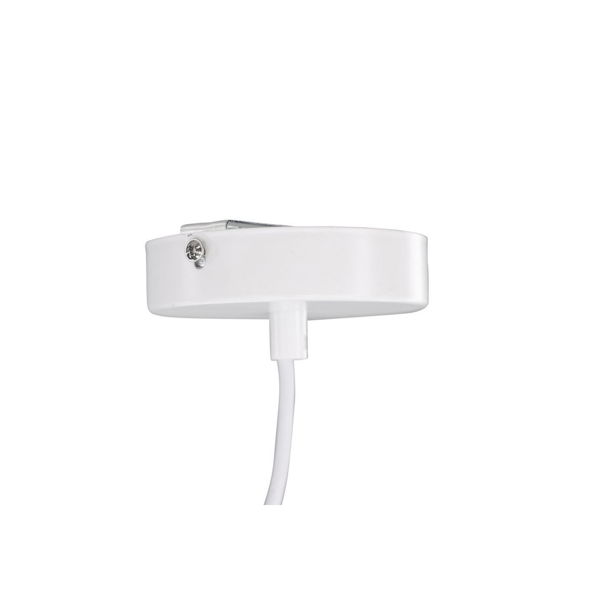 Voir la diapositive 3 : Paris Prix Lampe suspension en plume  nicola  35cm blanc