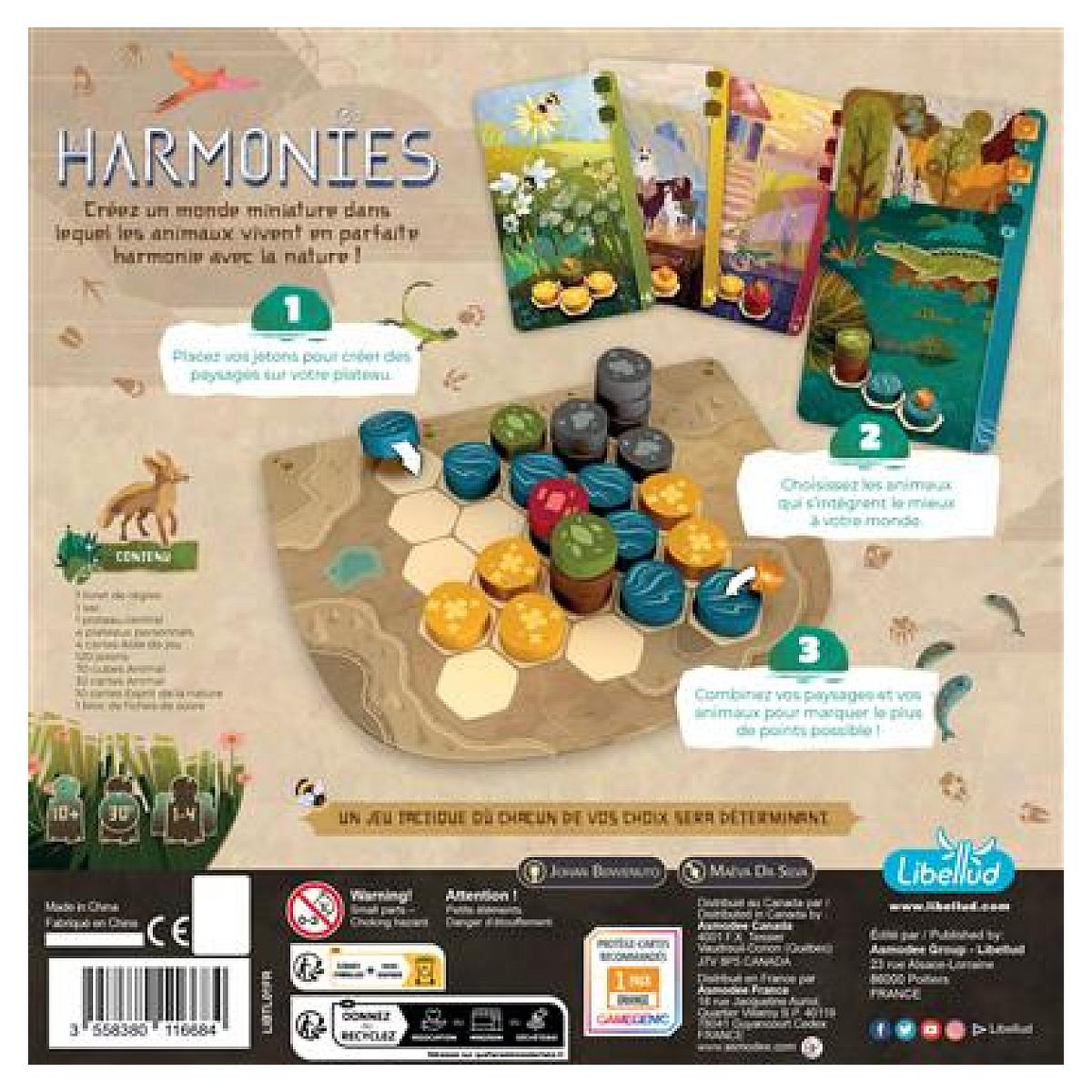 Voir la diapositive 2 : Asmodee HARMONIES, Papeterie