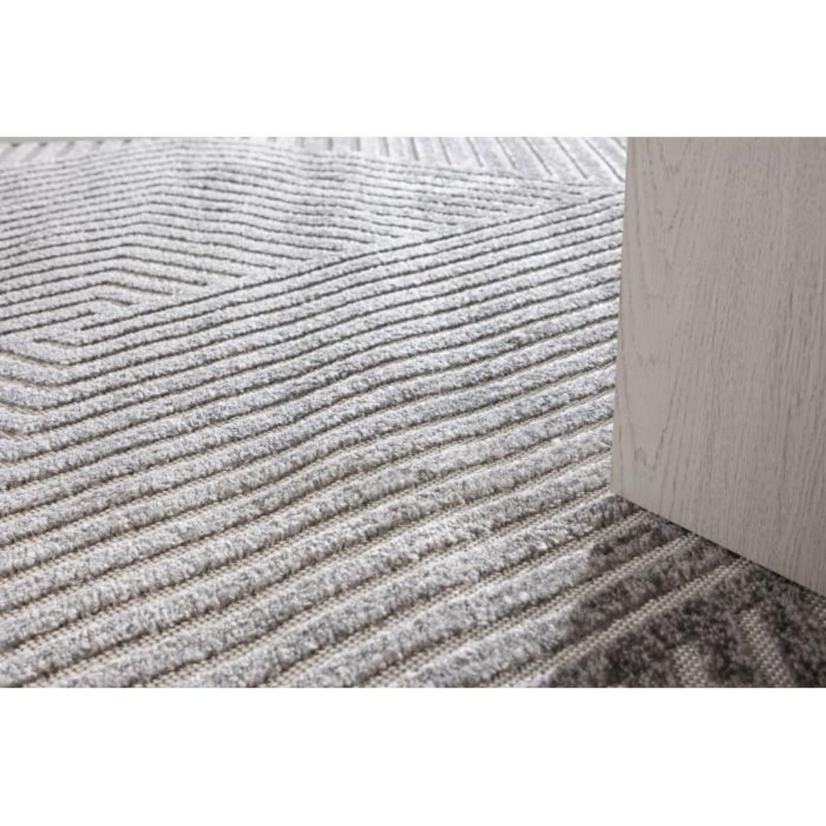 Paris Prix Tapis Déco  Aron Solar  240x340cm Gris