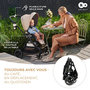 Voir la diapositive 3 : KINDERKRAFT Poussette 3 en 1 avec nacelle YOXI, roues anti-crevaison et accessoires