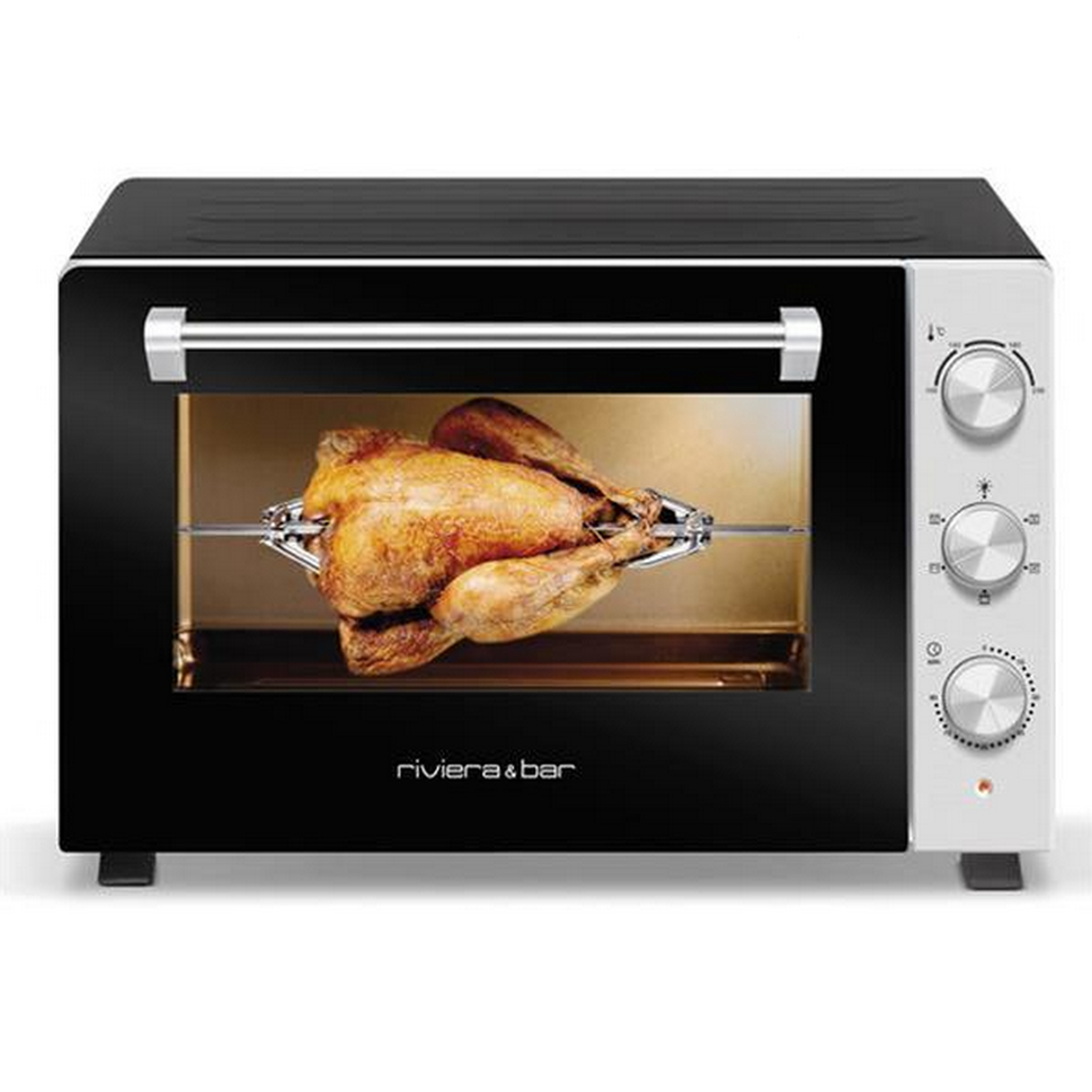 Riviera & Bar Four posable 30l 1500w noir/inox - QFR300