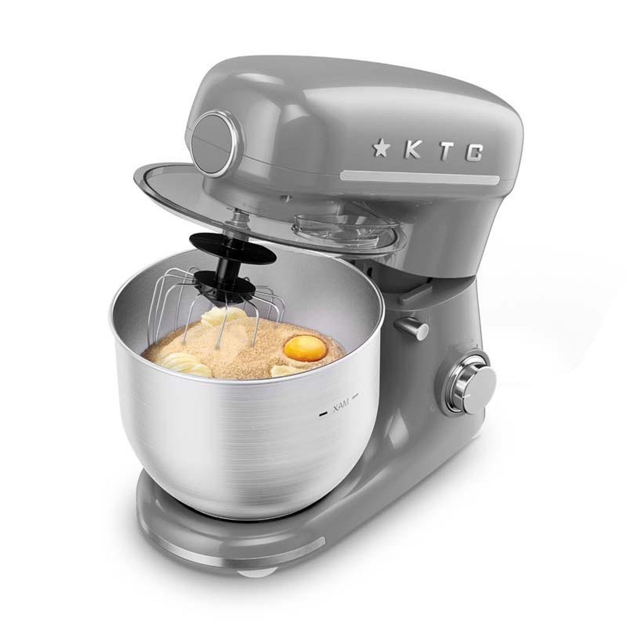 Voir la diapositive 2 : KITCHENCOOK Robot pétrin 5l inspiron grey kitchencook