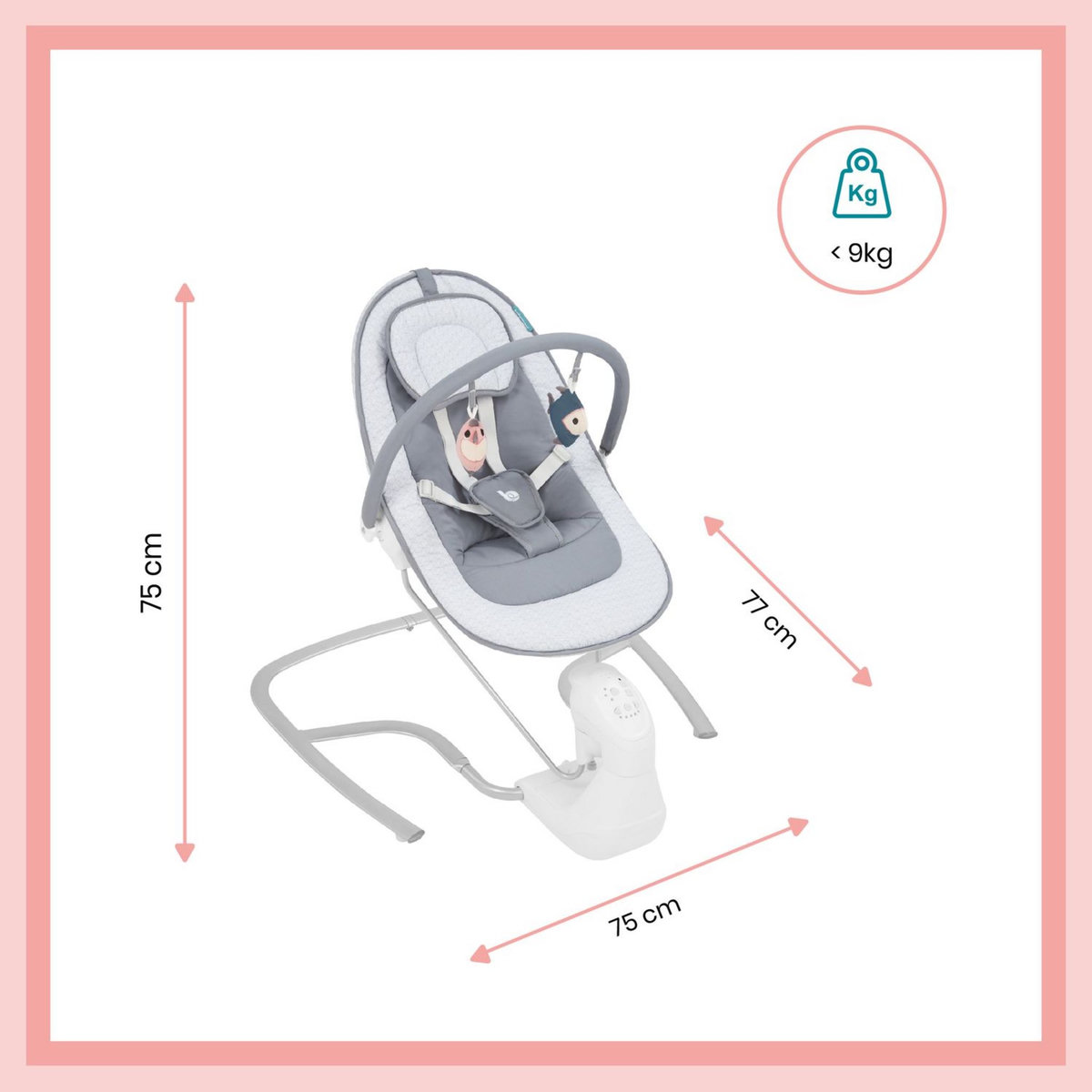 BABYMOOV Balancelle multifonctions Swoon Light 