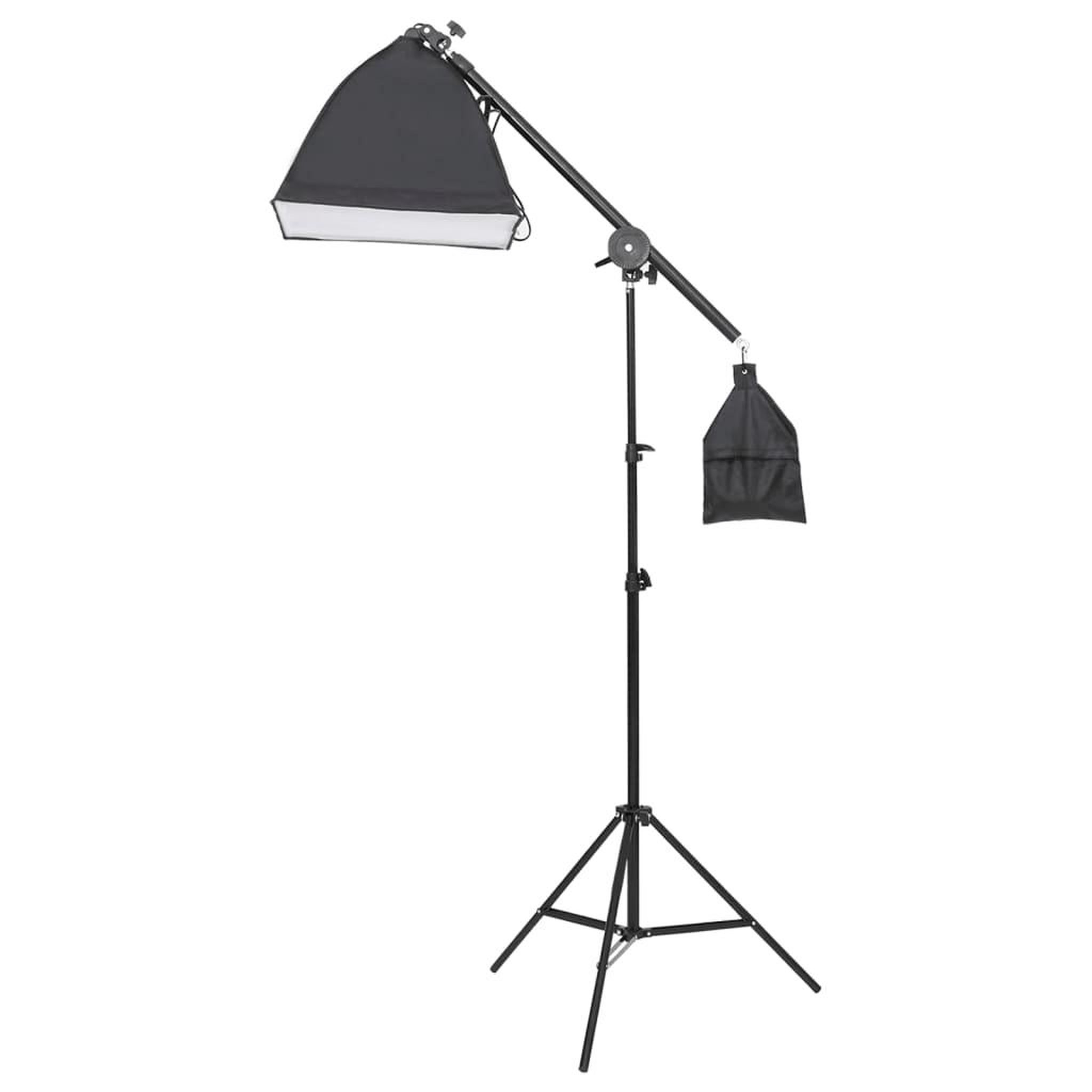 Voir la diapositive 2 : VIDAXL Kit d'eclairage de studio avec trepied et boîte a lumiere