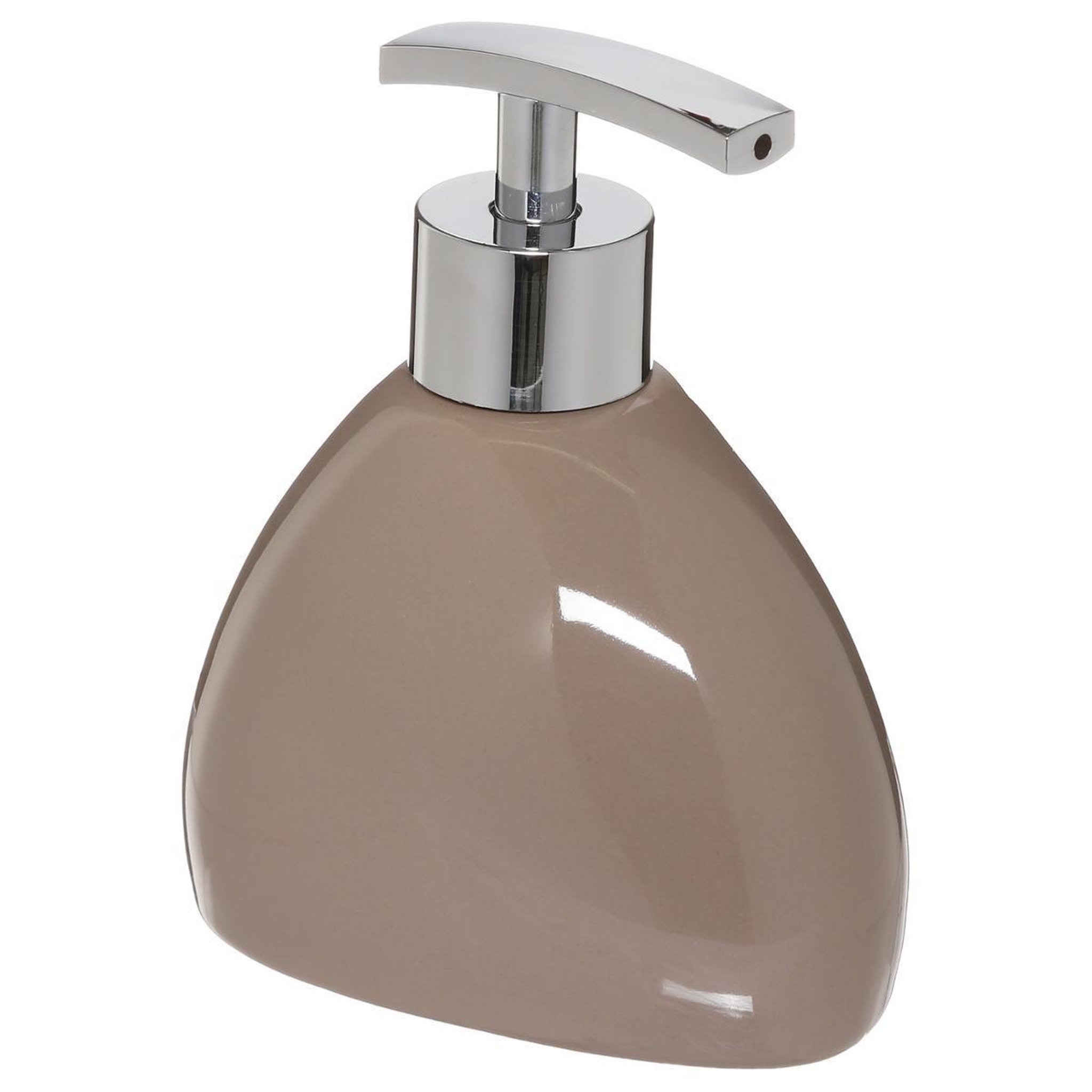 Voir la diapositive 1 : FIVE Distributeur de Savon  Galet  14cm Taupe