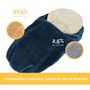 Voir la diapositive 3 : VIVEZEN Chaussons chauffants universels taille 36 au 43