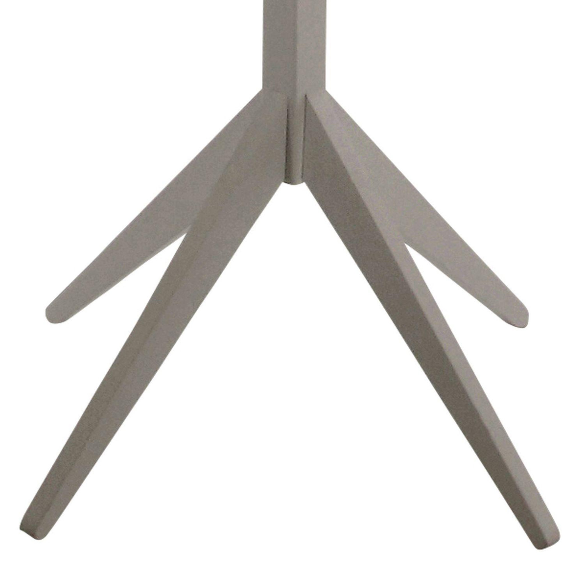 Voir la diapositive 3 : TOILINUX Porte-manteau Gary sur 4 pieds en MDF avec 8 accroches