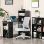 VINSETTO Vinsetto Chaise de bureau ergonomique hauteur réglable pivotante 360° revêtement maille gris