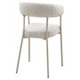 Voir la diapositive 4 : LISA DESIGN Sadie - lot de 2 chaises fsc  100% en tissu texturé - pieds en acier