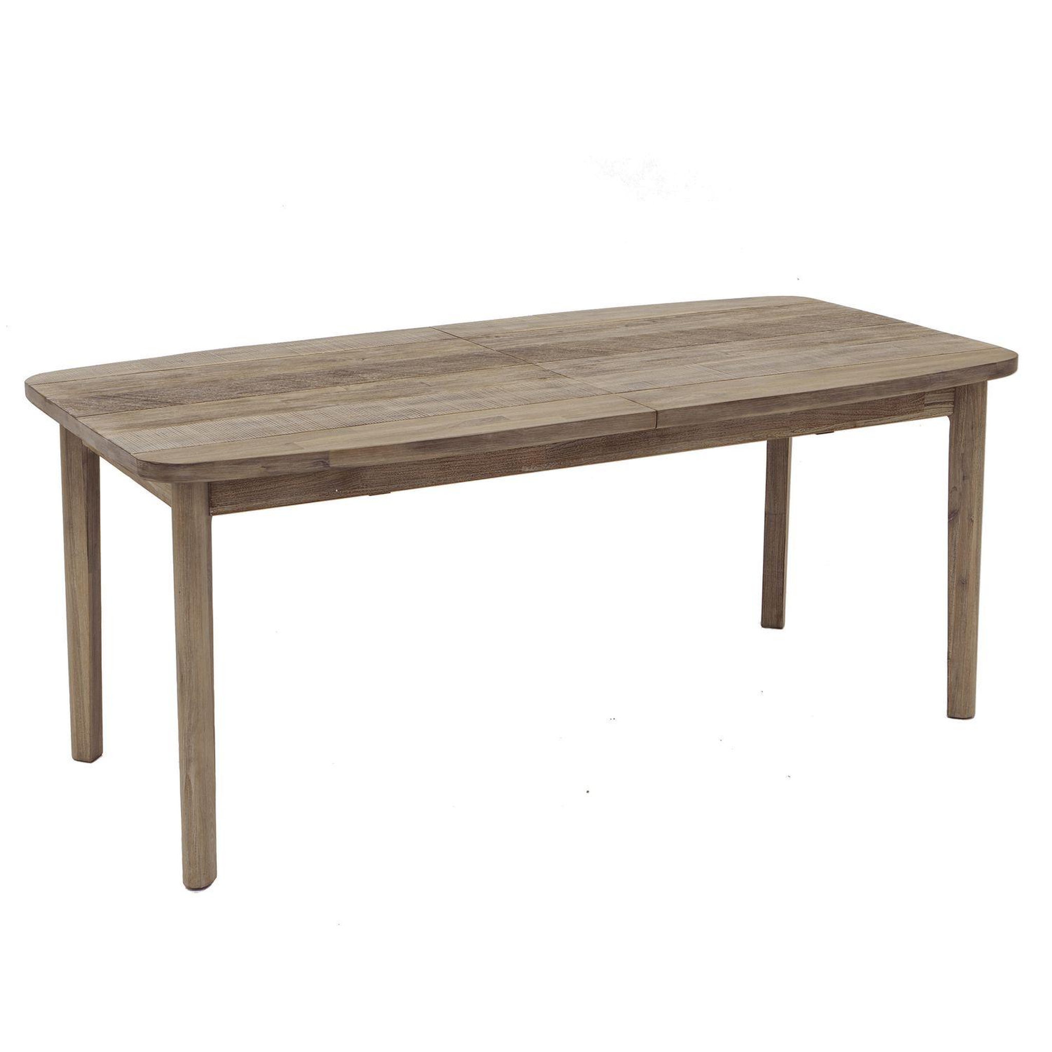 Atmosphera Kids Table à manger extensible banila en bois pour 6 à 10 personnes - marron