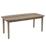 Atmosphera Kids Table à manger extensible Banila en bois pour 6 à 10 personnes - Marron