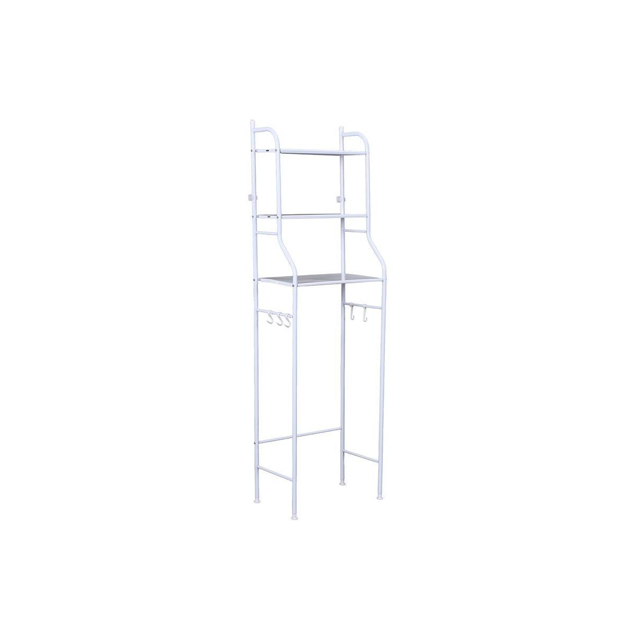 The Home Deco Factory Étagère de rangement wc  pratique  150cm blanc