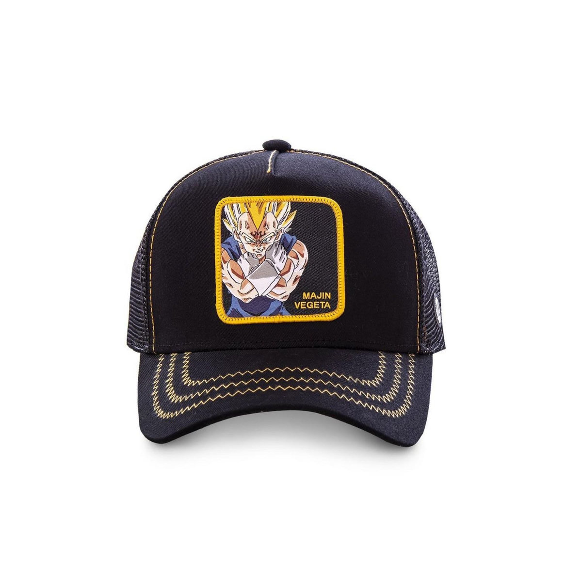 CAPSLAB Casquette Dragon Ball Z Mâjin Vegeta Noir