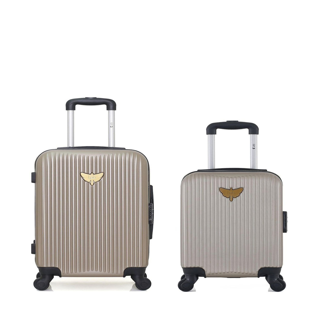 LES P'TITES BOMBES LPB LPB LUGGAGE - LOT DE 2 - Valises cabine et cabine XXS AGATA