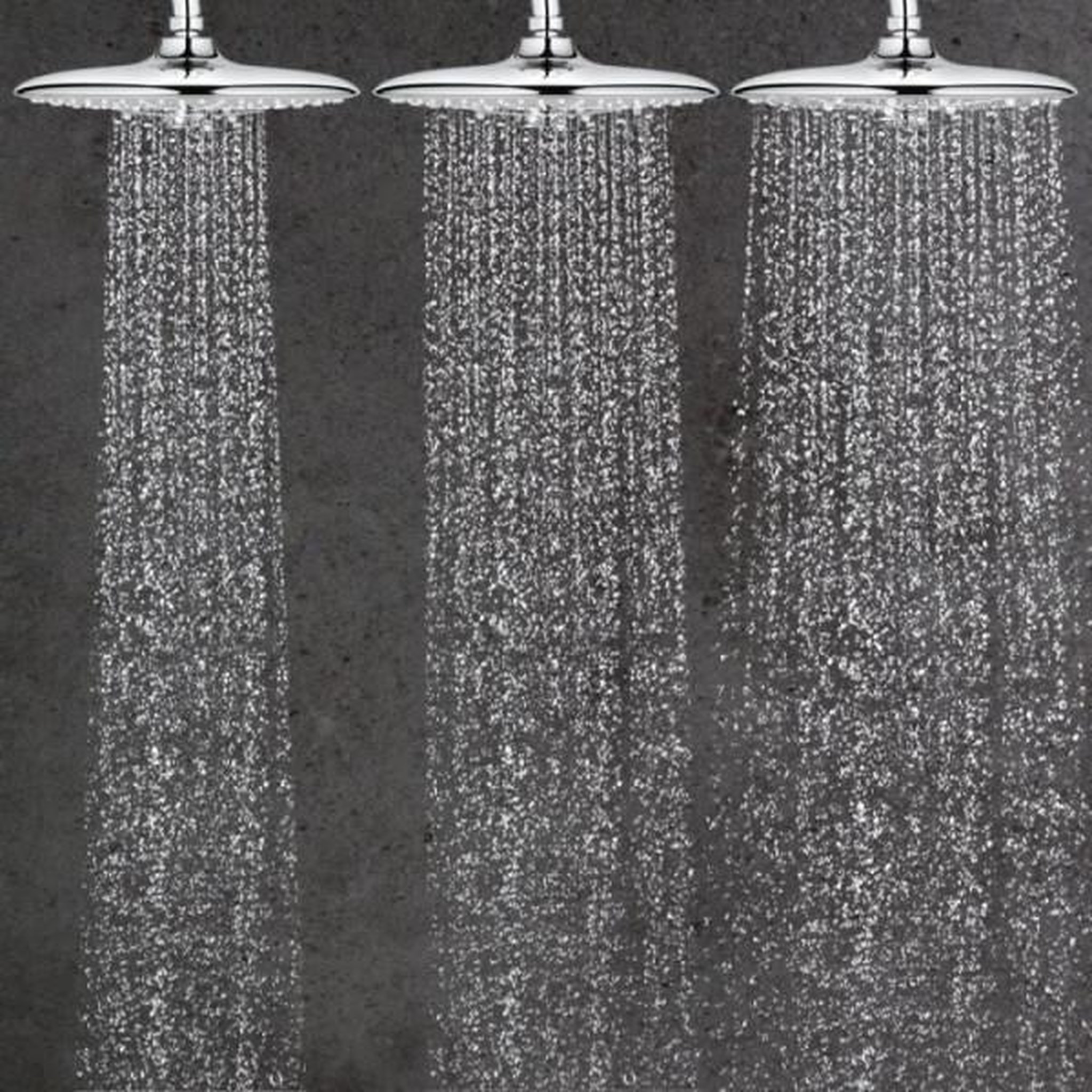 Voir la diapositive 5 : Grohe Grohe - douche de tete vitalio joy 260 - 3 jets - chromé - raccords filetés 1/2 - économie d'eau