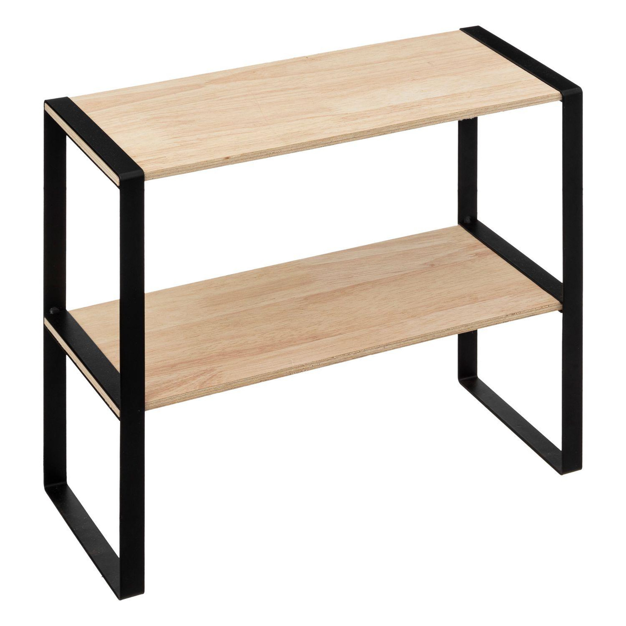 FIVE Étagère à 2 niveaux en bois BLACKWOOD - Beige