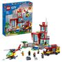 Voir la diapositive 2 : LEGO City Fire 60321 - La Brigade Pompiers avec Jouet Camion Set pour Enfants dès 7 ans