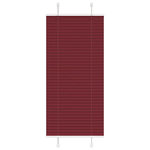 VIDAXL Store plisse rouge bordeaux 60x100 cm largeur du tissu 59,4 cm