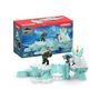 Voir la diapositive 1 : Schleich Coffret Attaque de la forteresse de glace, Tigre a dents de sabre et crocodile de combat, Schleich 42497 Eldrador Creatures, des