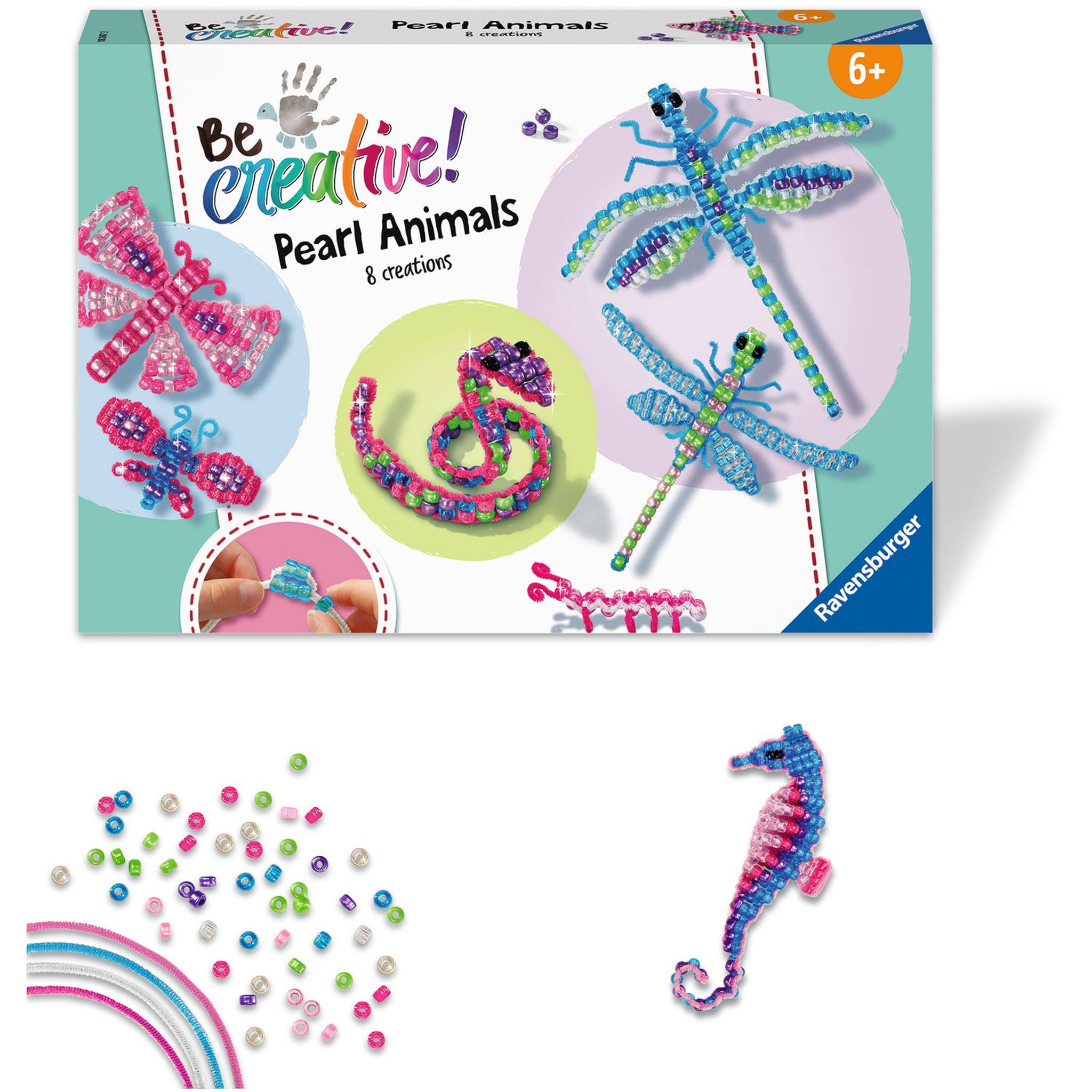 Voir la diapositive 2 : RAVENSBURGER Animaux en perles