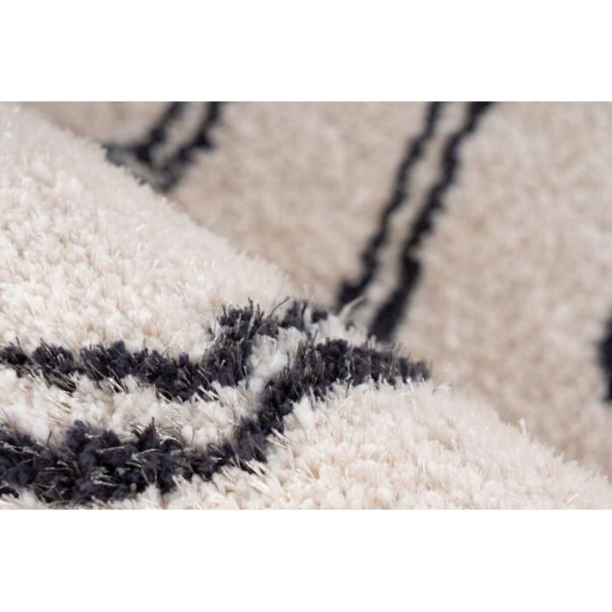 Paris Prix Tapis Imprimé Losange  Orlando  Ivoire