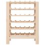 Voir la diapositive 5 : VIDAXL Casier à vin 61,5x30x82 cm Bois de pin massif