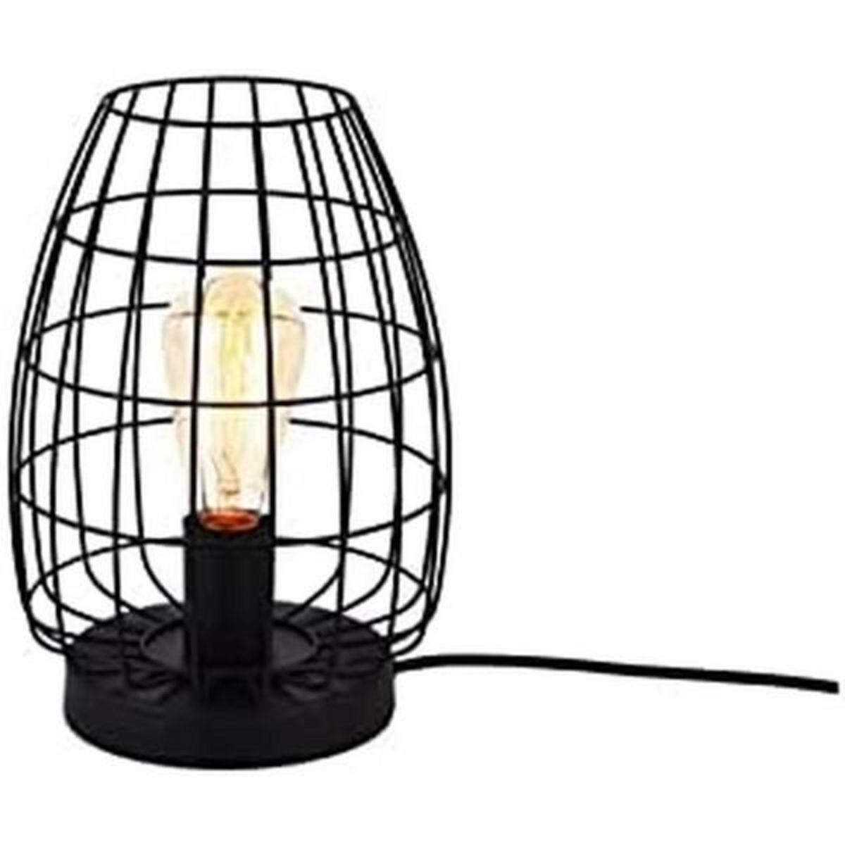 MARKET24 Lampe de bureau EDM 32118 Noir Métal 20 x 27 cm