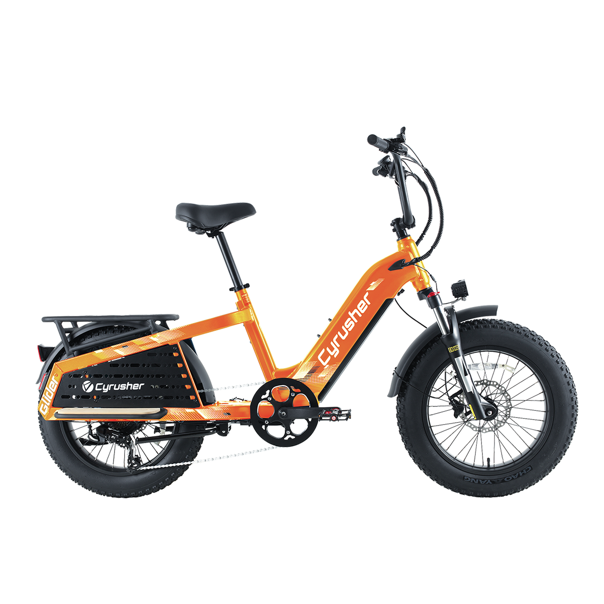 Voir la diapositive 1 : CYRUSHER Vélo cargo électrique Cyrusher Glider