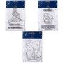  7 Tampons transparents Le Petit Prince Messages + Renard + Paysage