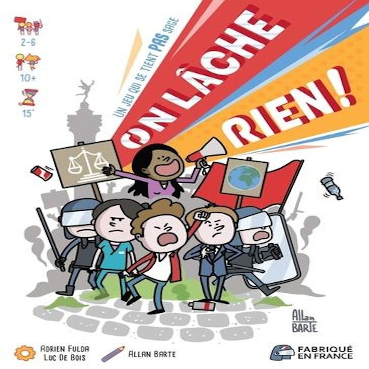 ON LACHE RIEN !. UN JEU QUI SE TIENT PAS SAGE, Fulda Adrien