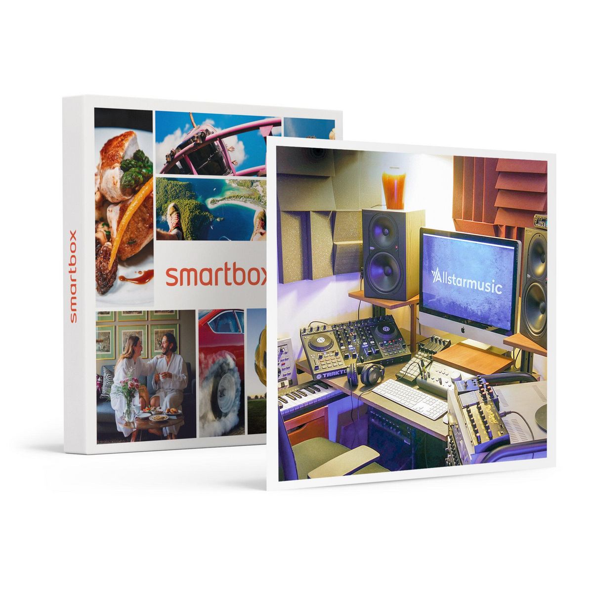 Smartbox Session de chant en duo dans un studio d'enregistrement à Paris - Coffret Cadeau Sport & Aventure