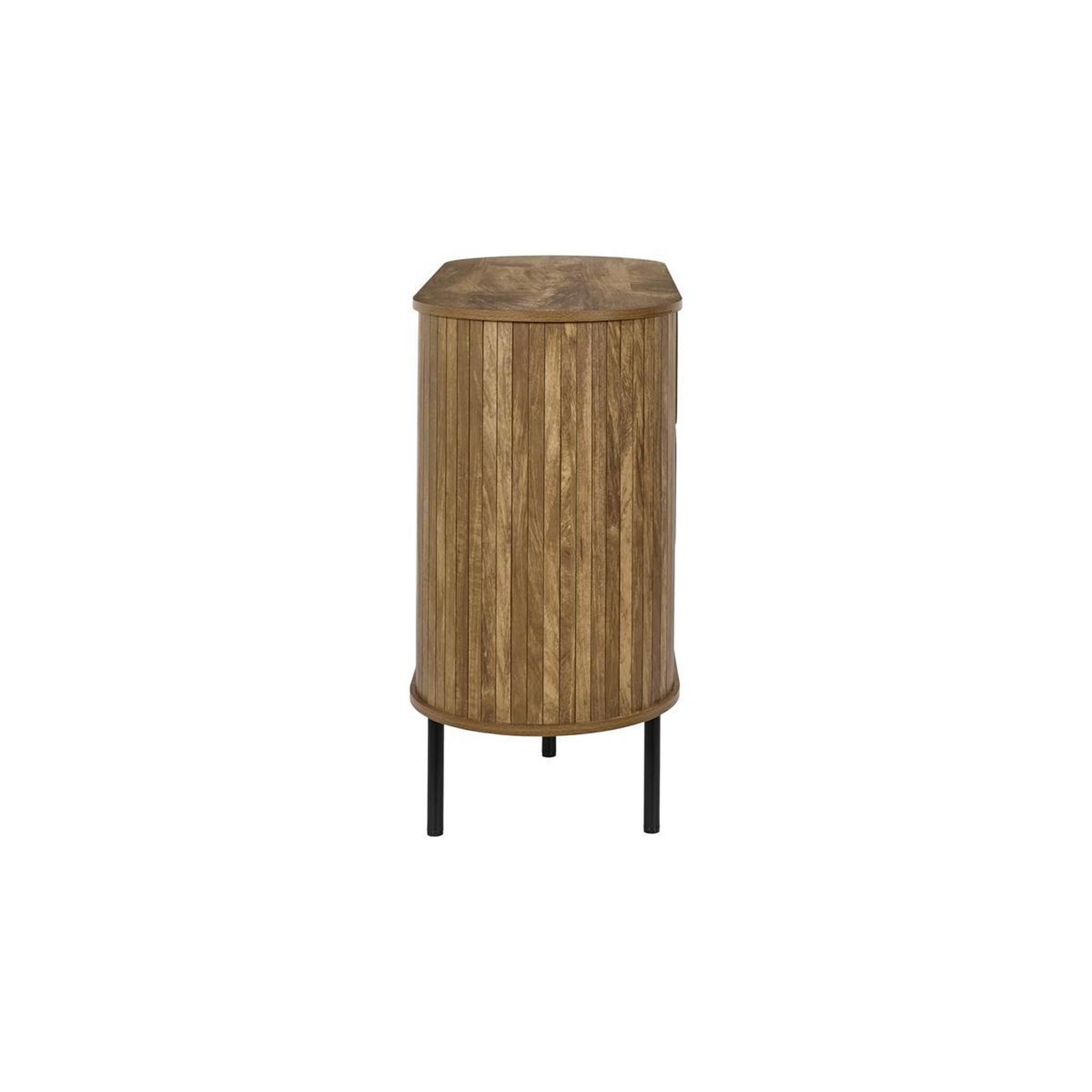 Voir la diapositive 4 : The Home Deco Factory Commode 3 tiroirs  heritage  100cm marron