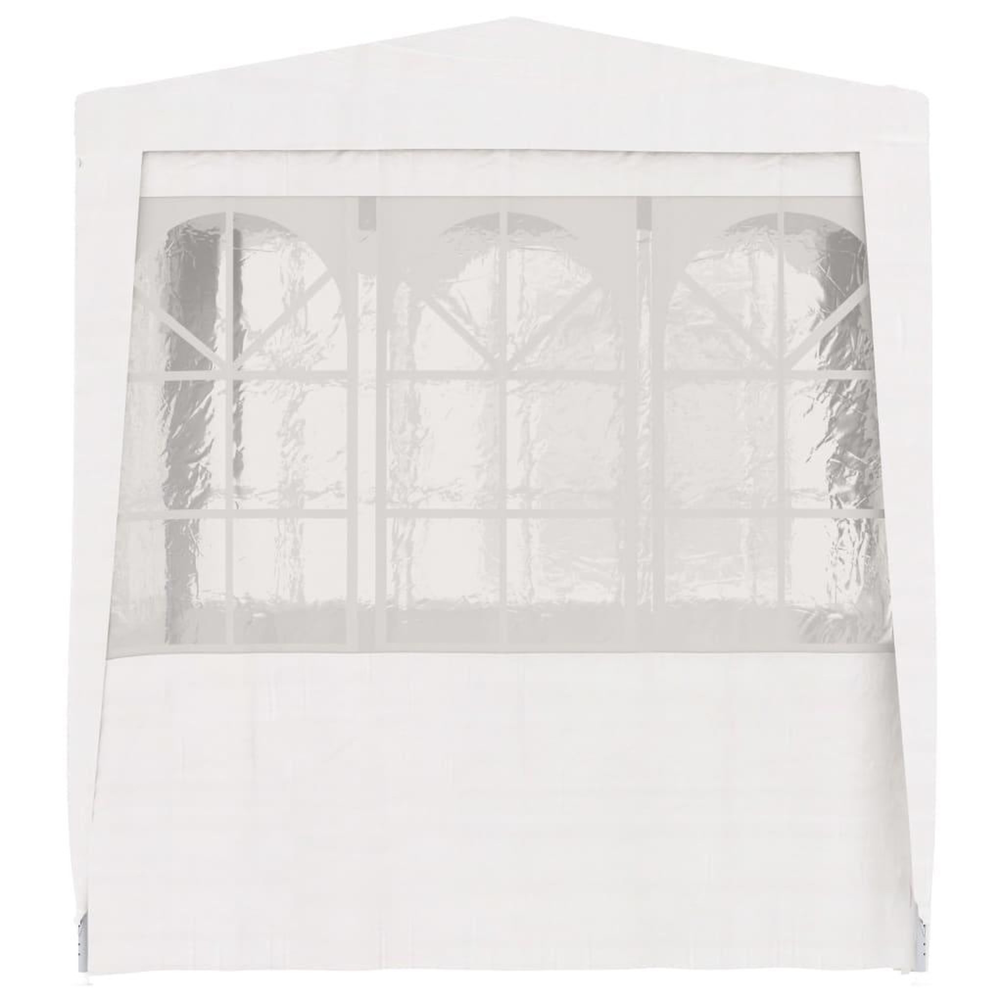 Voir la diapositive 3 : VIDAXL Tente de reception avec parois laterales 2,5x2,5m Blanc 90 g/m^2