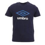 UMBRO T-Shirt marine garçon Umbro Bas Net. Coloris disponibles : Bleu