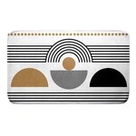 Paris Prix Tapis de Bain Imprimé  Memphis  45x75cm Blanc